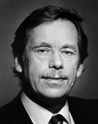 Grootschalige poster van Václav Havel