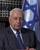 Grootschalige poster van Ariel Sharon