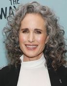 Grootschalige poster van Andie MacDowell