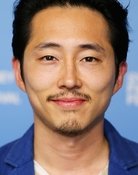 Grootschalige poster van Steven Yeun