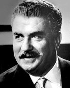Grootschalige poster van Gino Cervi
