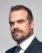 Grootschalige poster van David Harbour