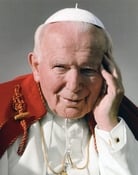 Grootschalige poster van Pope John Paul II