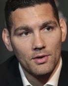 Grootschalige poster van Chris Weidman