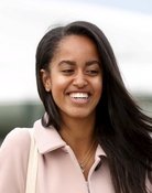 Grootschalige poster van Malia Obama