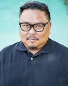 Grootschalige poster van Derek Basco