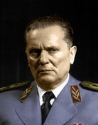 Grootschalige poster van Josip Broz Tito