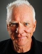 Grootschalige poster van Malcolm McDowell