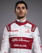 Grootschalige poster van Antonio Giovinazzi