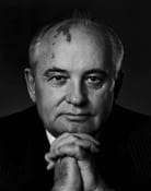 Grootschalige poster van Mikhail Gorbachev