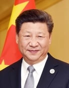 Grootschalige poster van Xi Jinping