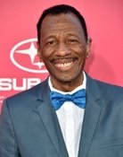 Grootschalige poster van CJ Jones