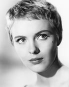 Grootschalige poster van Jean Seberg