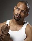 Grootschalige poster van Roy Jones Jr.