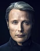 Grootschalige poster van Mads Mikkelsen