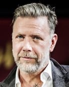 Grootschalige poster van Mikael Persbrandt