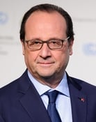 Grootschalige poster van François Hollande