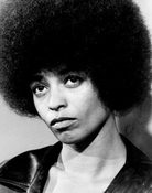 Grootschalige poster van Angela Davis