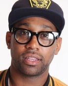 Grootschalige poster van PJ Morton