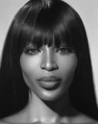 Grootschalige poster van Naomi Campbell