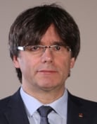 Grootschalige poster van Carles Puigdemont