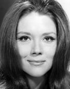 Grootschalige poster van Diana Rigg