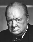 Grootschalige poster van Winston Churchill