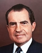 Grootschalige poster van Richard Nixon