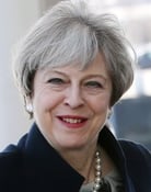 Grootschalige poster van Theresa May