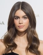 Grootschalige poster van Kaia Gerber