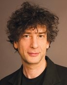 Grootschalige poster van Neil Gaiman