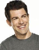 Grootschalige poster van Max Greenfield