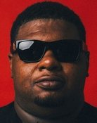 Grootschalige poster van Big Narstie