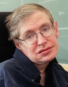Grootschalige poster van Stephen Hawking