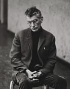 Grootschalige poster van Samuel Beckett