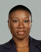 Grootschalige poster van Aisha Hinds