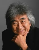 Grootschalige poster van Seiji Ozawa