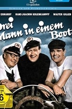 Drei Mann in einem Boot