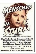 Menschen im Sturm