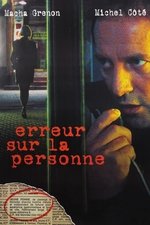 Erreur sur la personne