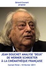 Jean Douchet analyse "Deux" de Werner Schroeter à la Cinémathèque française