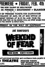 Weekend of Fear