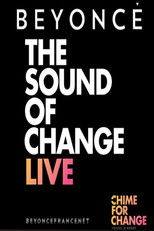 Poster de la película Beyonce: The Sound of Change Live