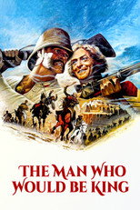 Poster de la película The Man Who Would Be King