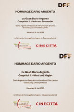 Poster de la serie Dario Argento in conversation at the DFF