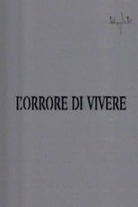 Poster de la película L'orrore di vivere