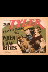 Poster de la película When the Law Rides
