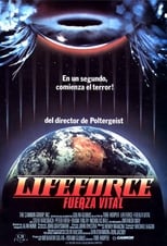 Poster de la película Lifeforce, fuerza vital