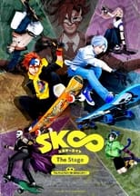 Poster de la película SK8 the Infinity - The Stage: The First Part ～Atsui yoru no hajimari～