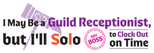 Logo I May Be a Guild Receptionist, but I'll Solo Any Boss to Clock Out on Time